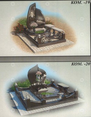 Заказать гранитный мемориальный комплекс на могилу в Краснознаменске