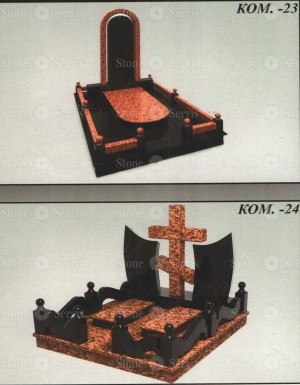 Заказать гранитный мемориальный комплекс на могилу в Краснознаменске