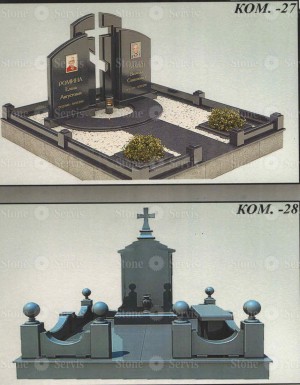 Заказать гранитный мемориальный комплекс на могилу в Краснознаменске