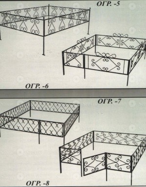 Ограды на могилу