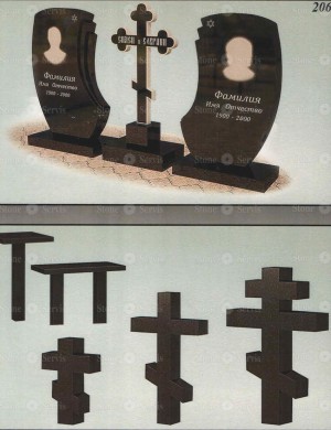 Купить гранитный памятник с цветником и с установкой на могилу в Краснознаменске