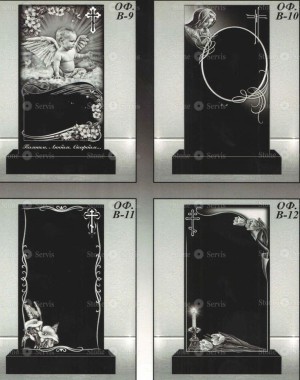 Варианты оформления памятника