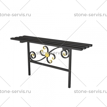 Лавочка металлическая № 10
