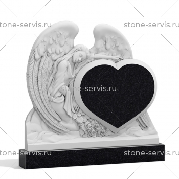 Резной семейный памятник № 4