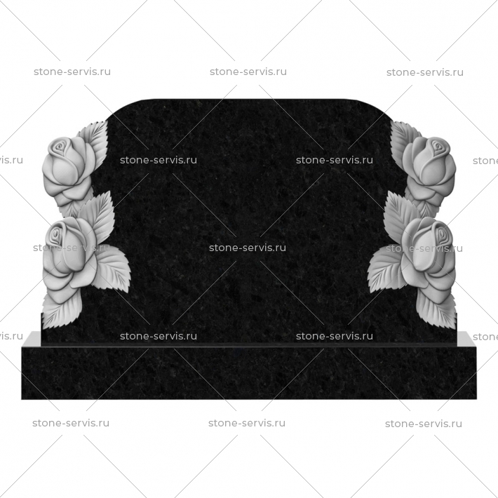 Резной семейный памятник № 27