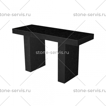 Лавочка каменная № 4