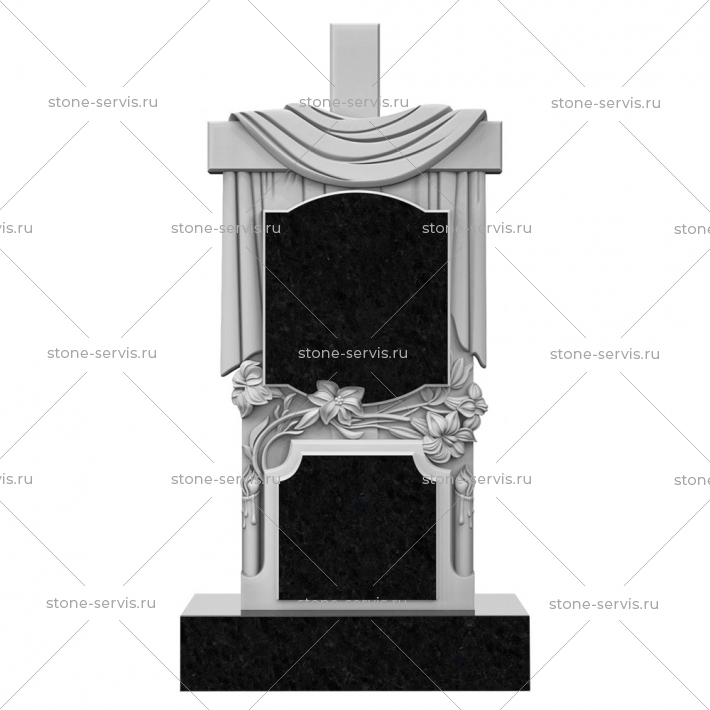 Резной памятник № 213