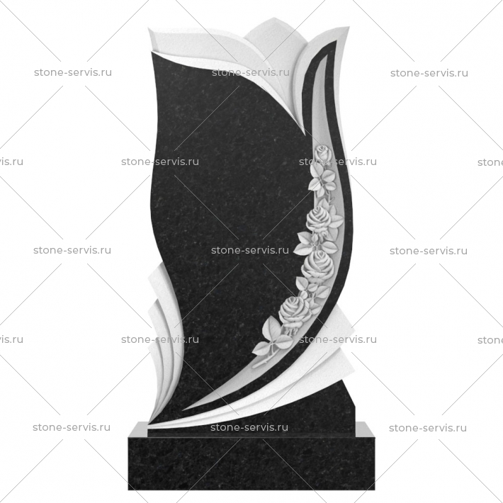 Резной памятник № 278