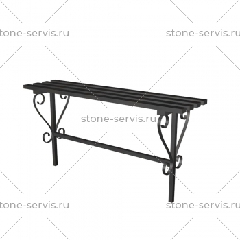 Лавочка металлическая № 7