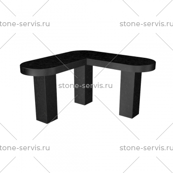 Лавочка каменная № 23