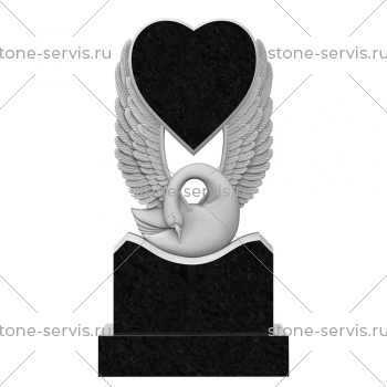 Резной памятник № 195